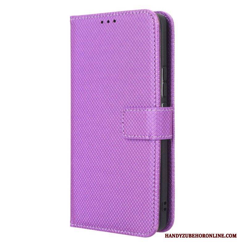 Flip Case Für Xiaomi 13 Mit Kordel Stylisches Riemchen-kunstleder