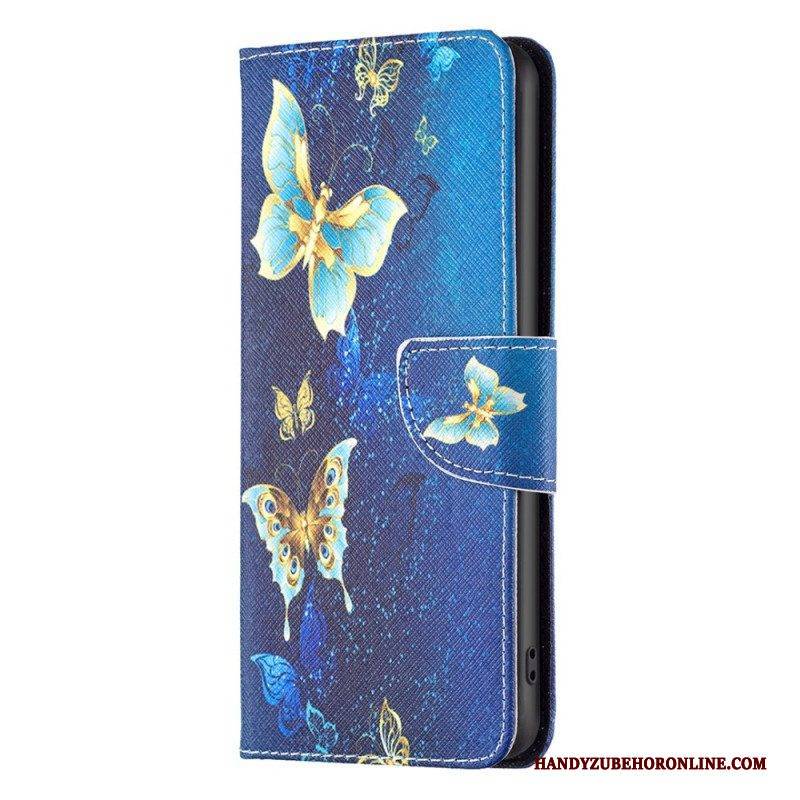 Flip Case Für Xiaomi 13 Pro Schmetterlinge
