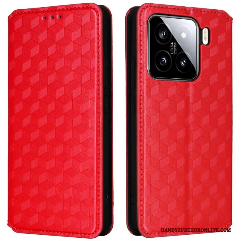 Flip Case Für Xiaomi 15 Pro 3d-muster