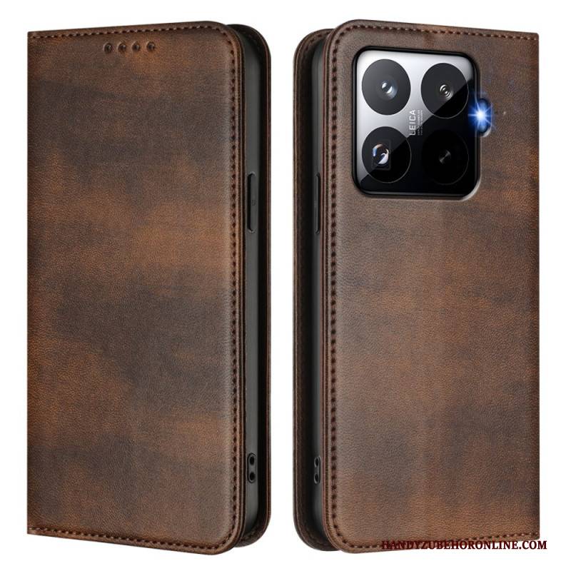 Flip Case Für Xiaomi 15t Pro Retro