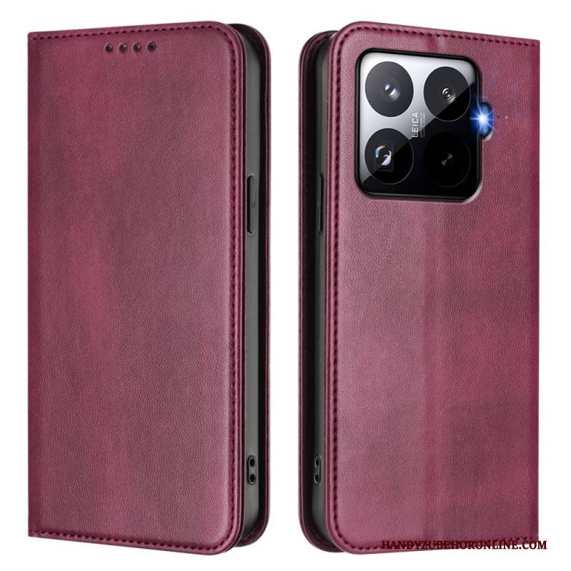 Flip Case Für Xiaomi 15t Pro Retro