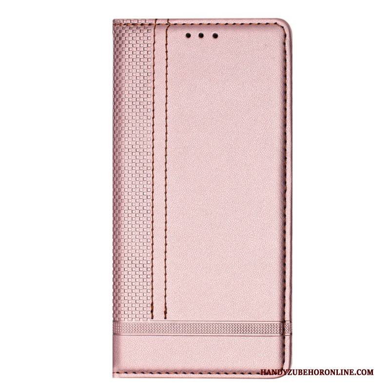 Flip Case Für Xiaomi 17 Gittermuster