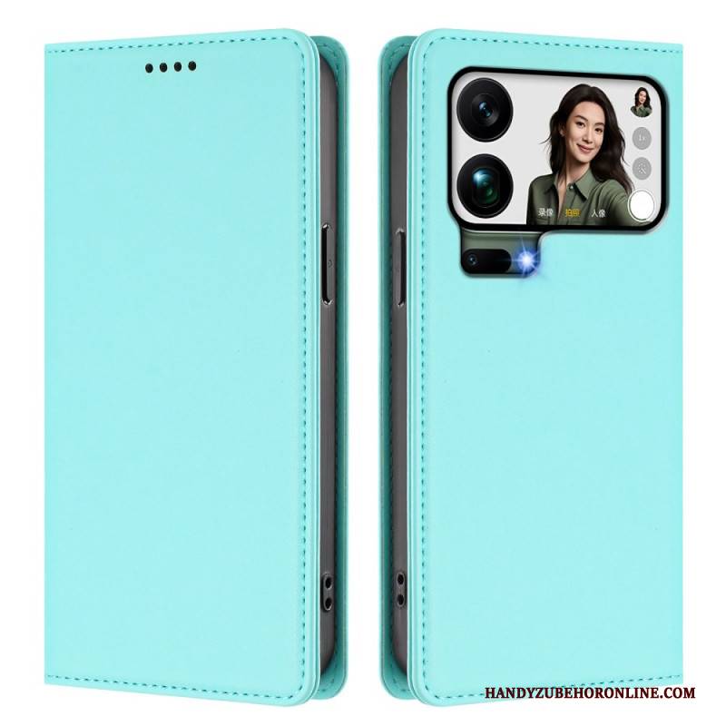 Flip Case Für Xiaomi 17 Pro Max Magnetverschluss Und Rfid-schutz Schutz