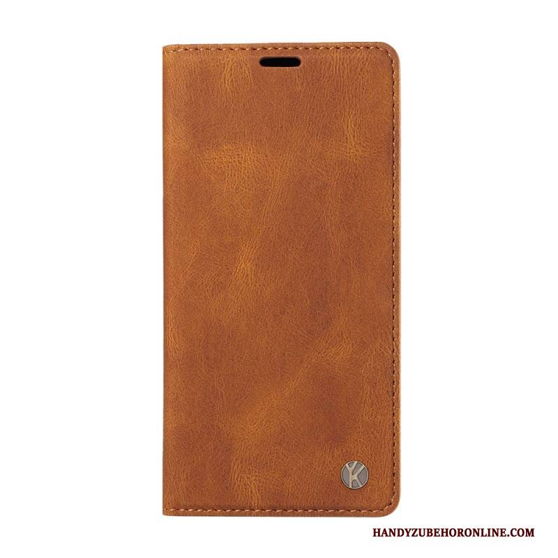 Flip Case Für Xiaomi 17 Pro Max Yikatu-wildlederoptik