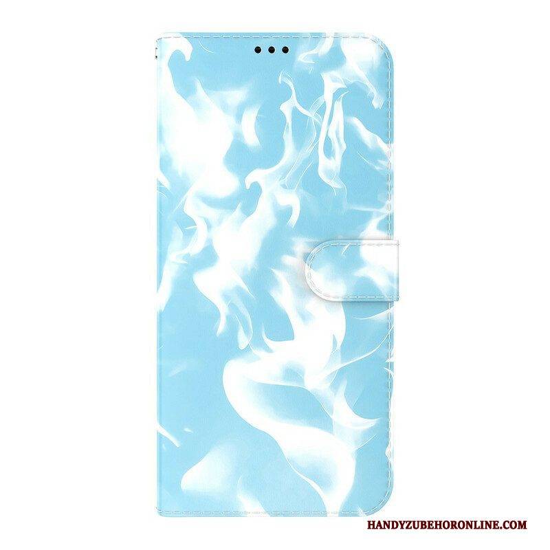 Flip Case Für Xiaomi Redmi Note 10 5G Abstraktes Muster