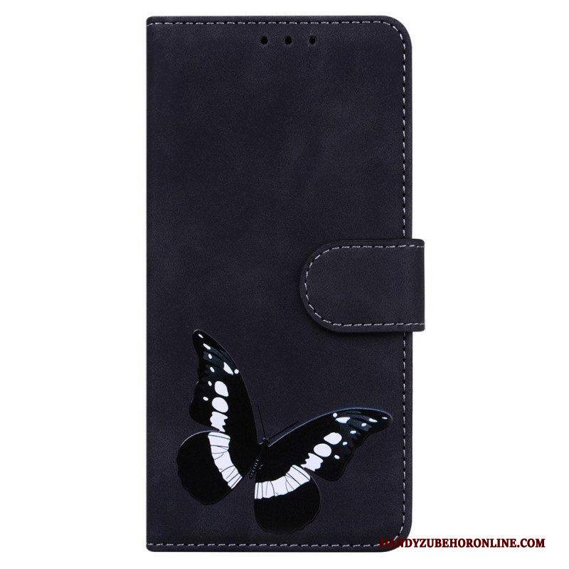 Flip Case Für Xiaomi Redmi Note 10 Pro Hautberührender Schmetterling