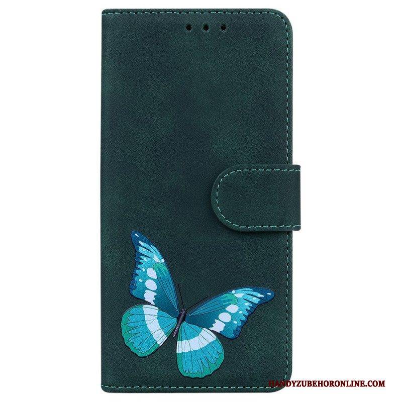 Flip Case Für Xiaomi Redmi Note 10 Pro Hautberührender Schmetterling