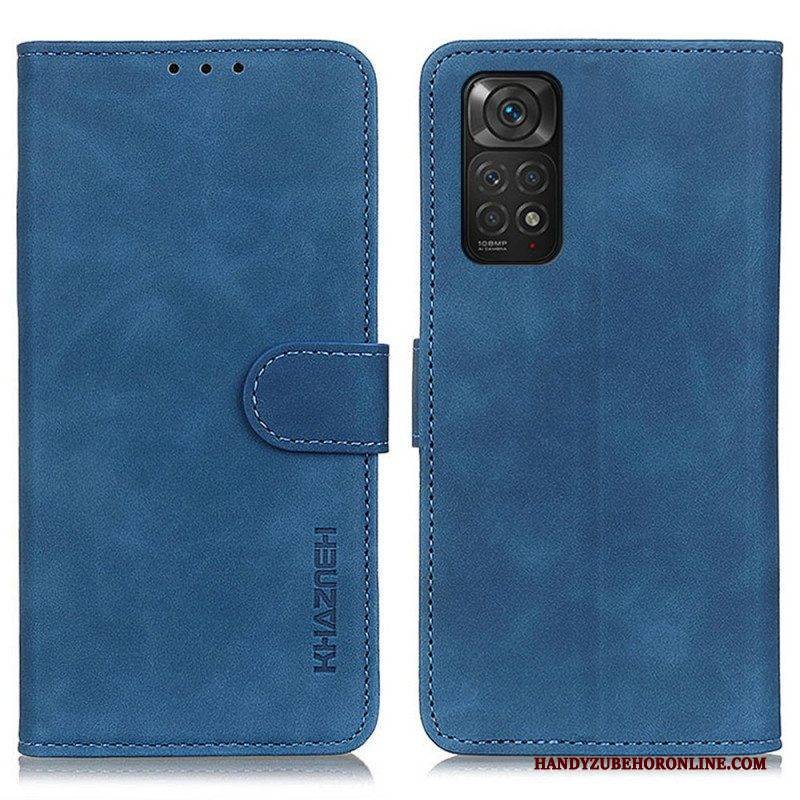 Flip Case Für Xiaomi Redmi Note 11 / 11S Khazneh Vintage-ledereffekt