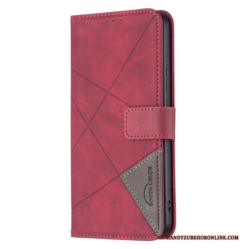 Flip Case Für Xiaomi Redmi Note 11 Pro Plus 5G Binfen-farbdreiecke