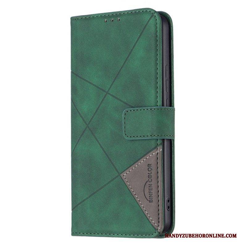 Flip Case Für Xiaomi Redmi Note 11 Pro Plus 5G Binfen-farbdreiecke