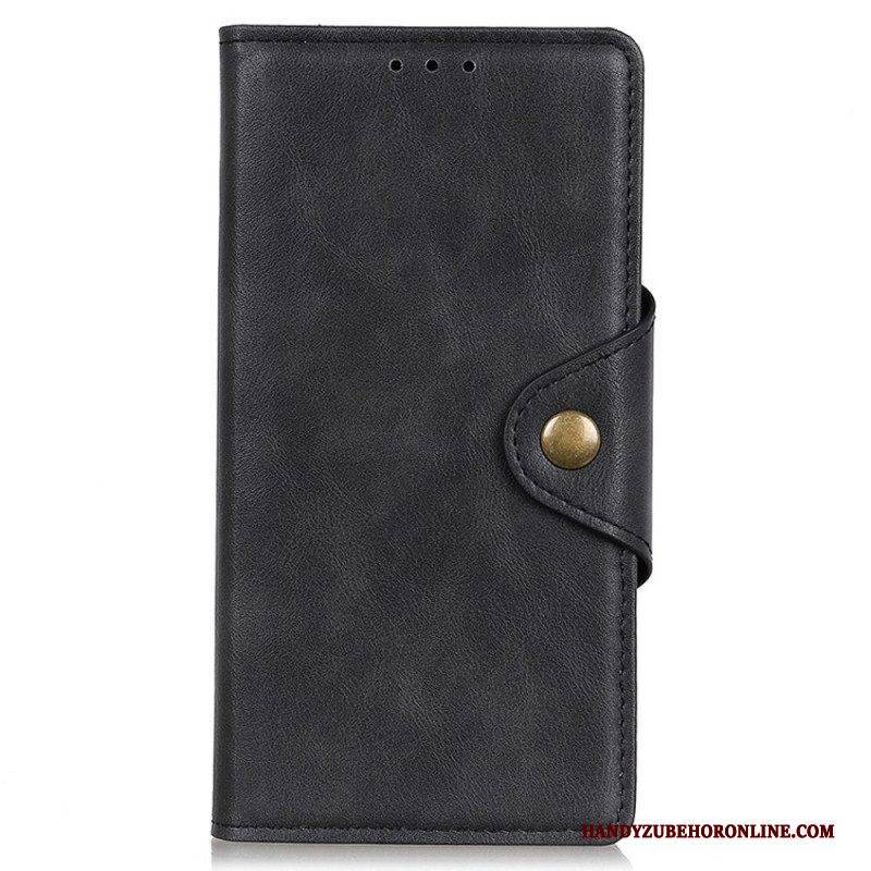 Flip Case Für Xiaomi Redmi Note 11 Pro Plus 5G Knopf Aus Kunstleder
