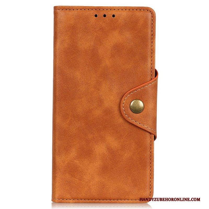 Flip Case Für Xiaomi Redmi Note 11 Pro Plus 5G Knopf Aus Kunstleder