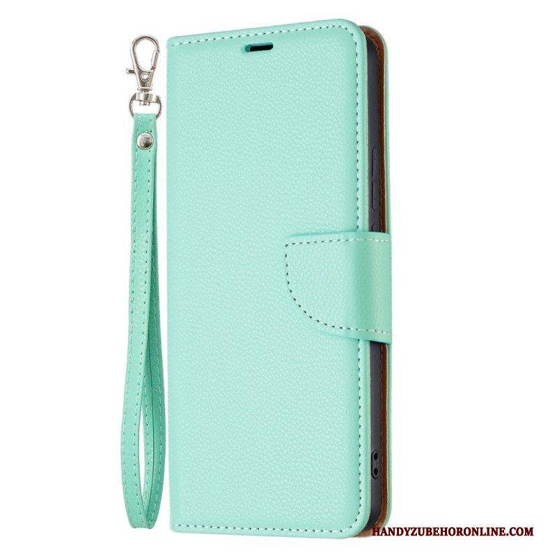 Flip Case Für Xiaomi Redmi Note 11 Pro Plus 5G Litschi-schrägverschluss