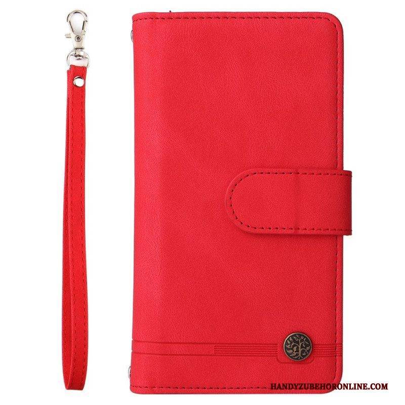 Flip Case Für Xiaomi Redmi Note 11 Pro Plus 5G Multifunktionale Geldbörse