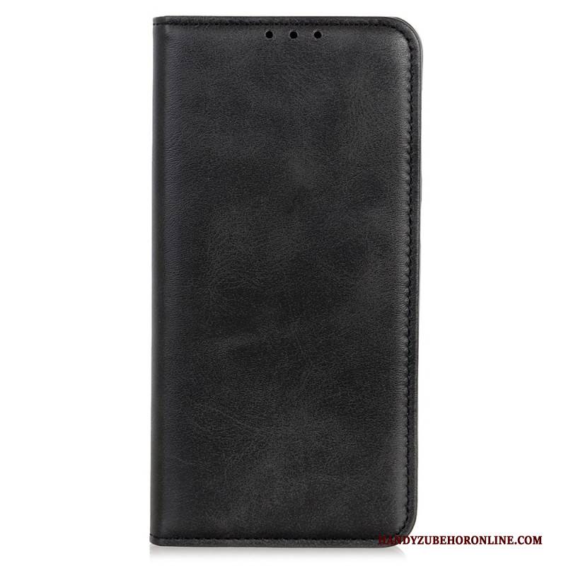 Flip Case Für Xiaomi Redmi Note 14 4g Lederstruktur