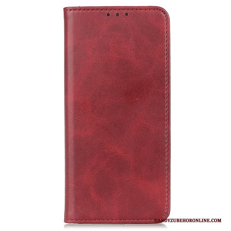 Flip Case Für Xiaomi Redmi Note 14 4g Lederstruktur