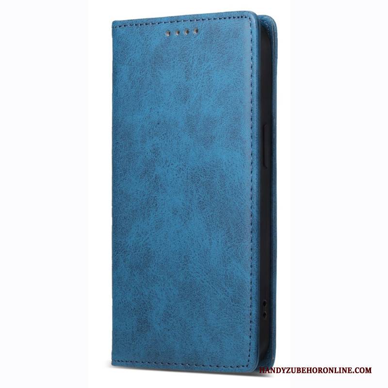 Flip Case Für Xiaomi Redmi Note 14 4g Vintage Rfid-schutz
