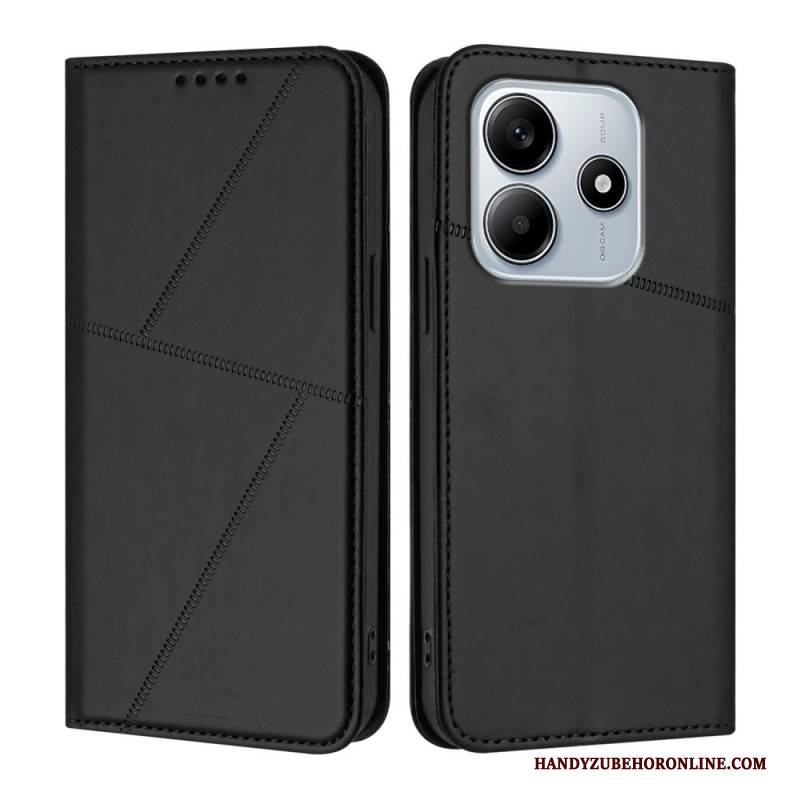 Flip Case Für Xiaomi Redmi Note 14 5g Linien