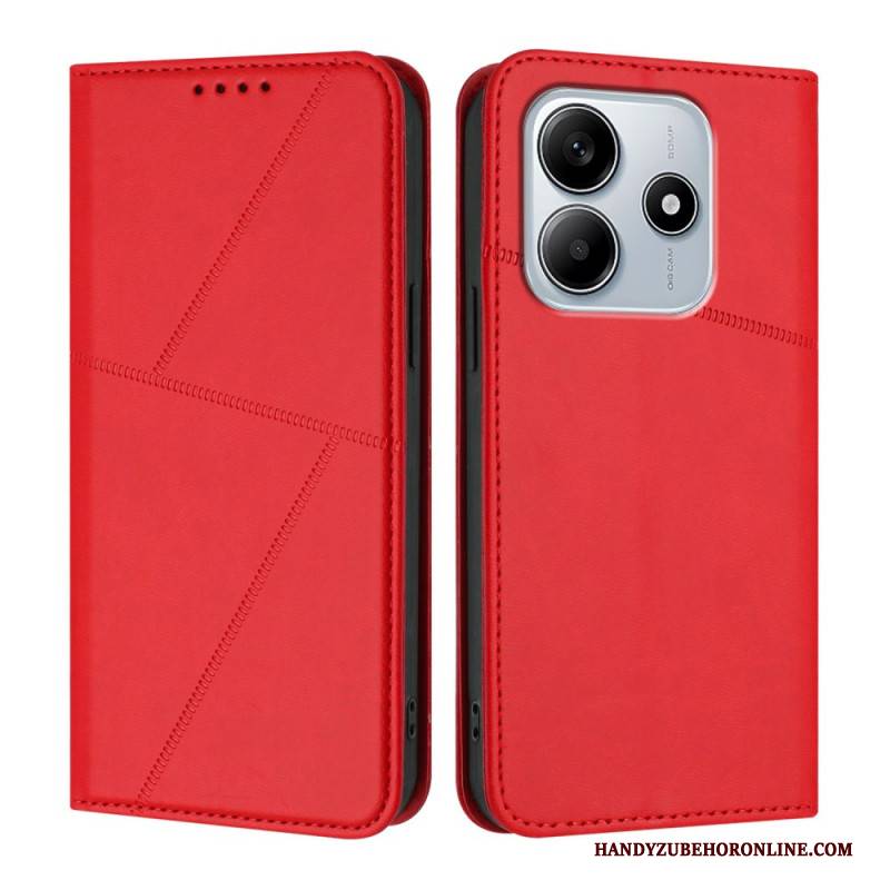 Flip Case Für Xiaomi Redmi Note 14 5g Linien