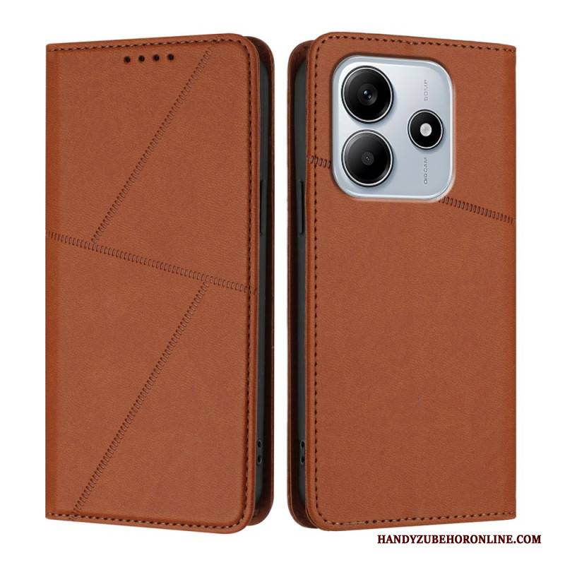 Flip Case Für Xiaomi Redmi Note 14 5g Linien