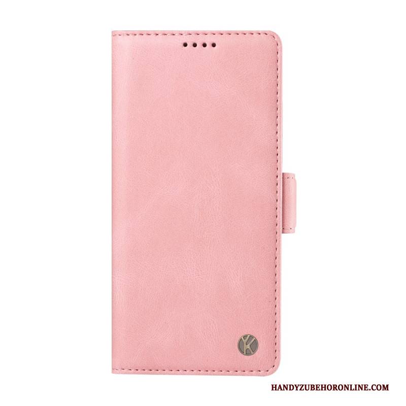 Flip Case Für Xiaomi Redmi Note 14 Pro 4g Wildlederoptik Ykatu