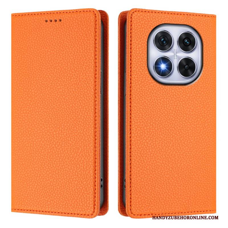 Flip Case Für Xiaomi Redmi Note 14 Pro 5g Strukturierter Rfid-schutz