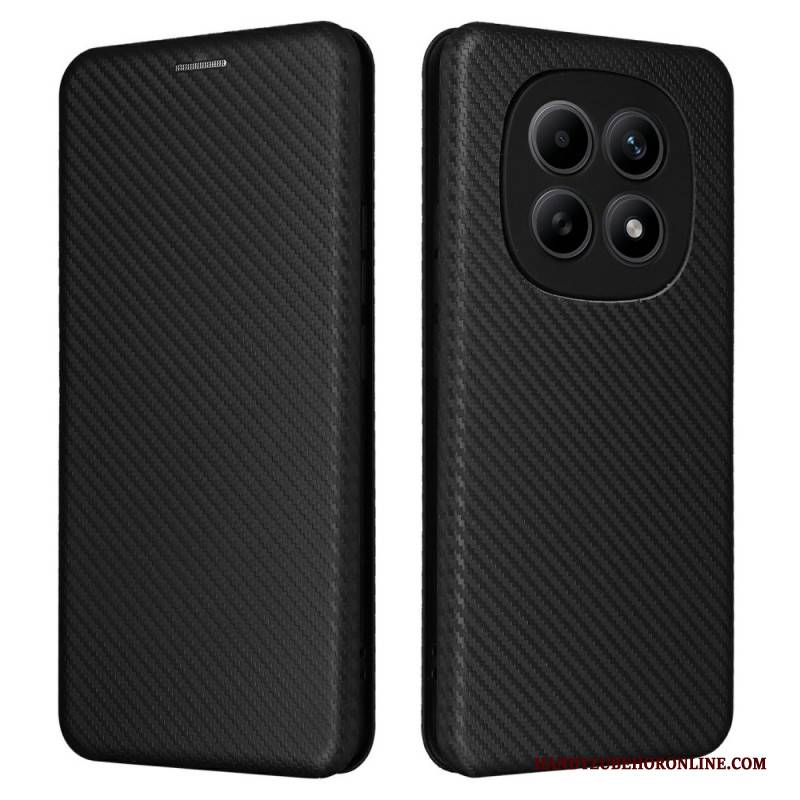 Flip Case Für Xiaomi Redmi Note 15 5g Stoßfeste Carbonfaser-textur