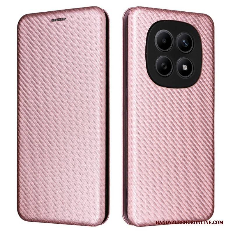 Flip Case Für Xiaomi Redmi Note 15 5g Stoßfeste Carbonfaser-textur