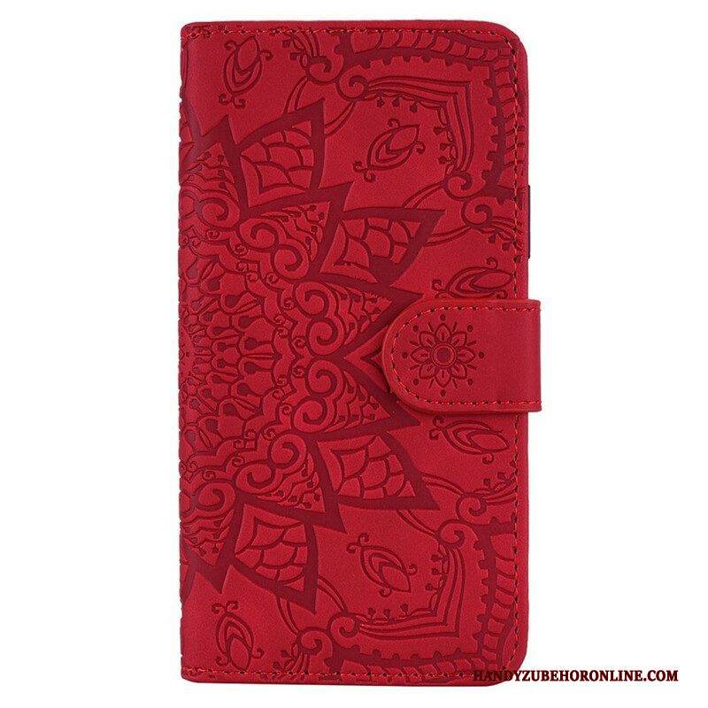 Flip Case Für iPhone 13 Pro Barock-mandala