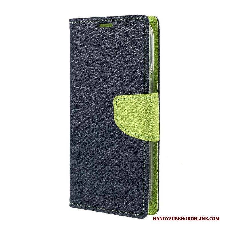 Flip Case Für iPhone 13 Pro Zweifarbiger Mercury Goospery