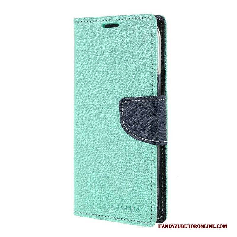 Flip Case Für iPhone 13 Pro Zweifarbiger Mercury Goospery