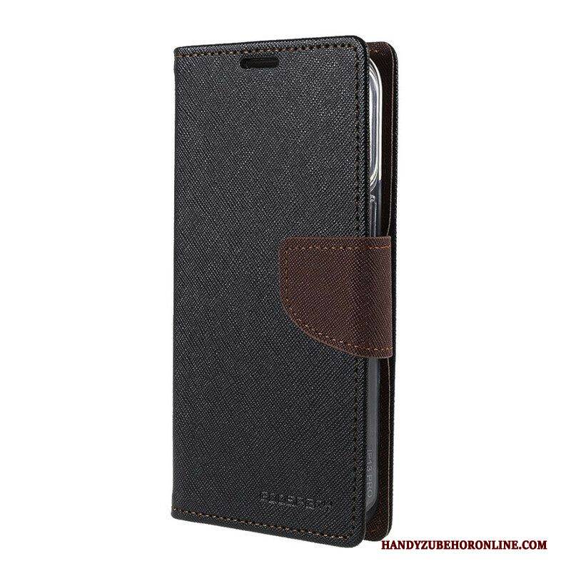 Flip Case Für iPhone 13 Pro Zweifarbiger Mercury Goospery