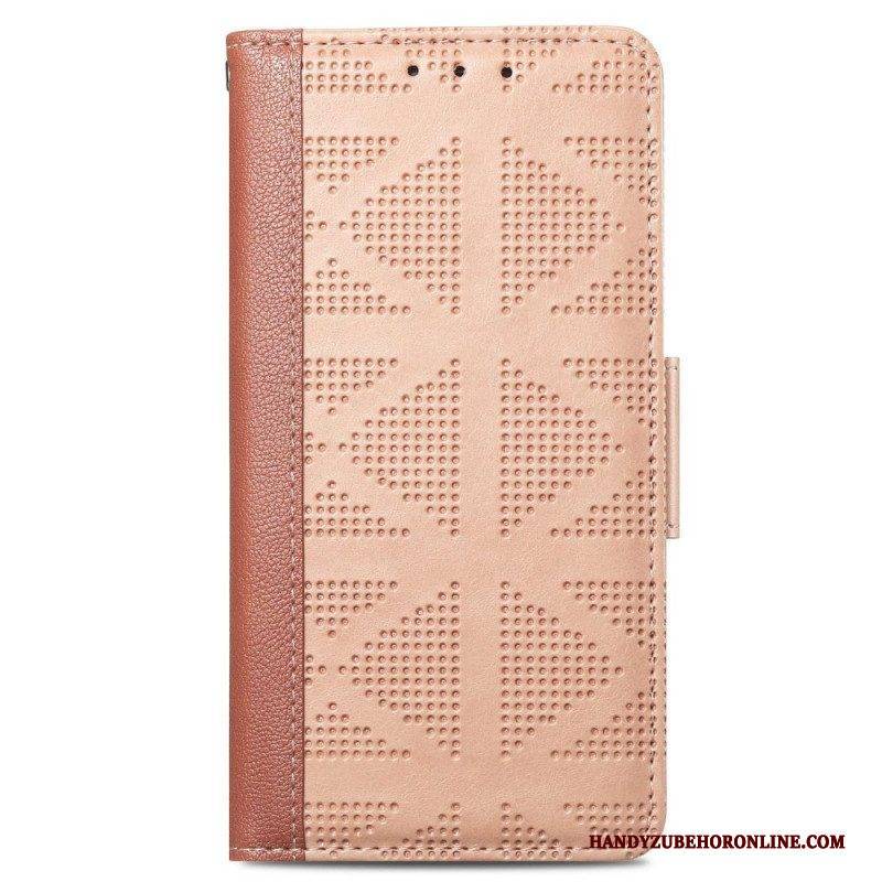 Flip Case Für iPhone 14 Retro-lederstil