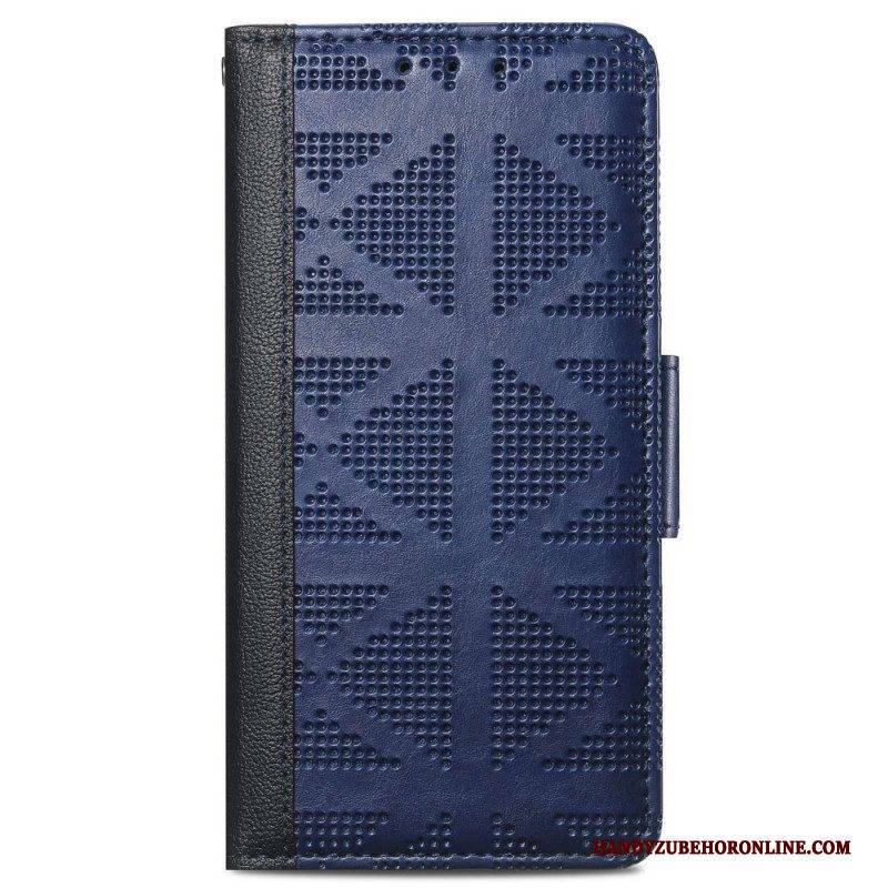 Flip Case Für iPhone 14 Retro-lederstil