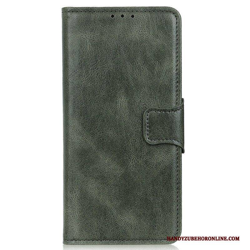 Flip Case Für iPhone 14 Stil Lederverschluss Umkehrbar