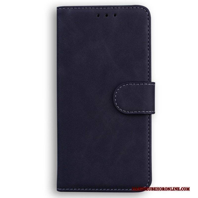 Flip Case Für iPhone 15 Plus Stil Aus Weichem Leder