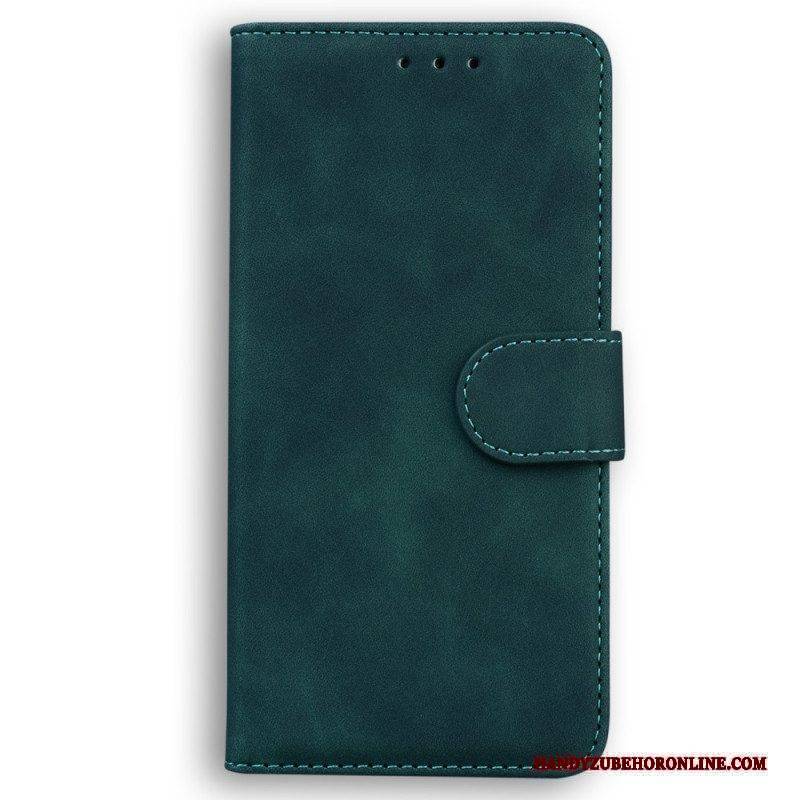 Flip Case Für iPhone 15 Plus Stil Aus Weichem Leder