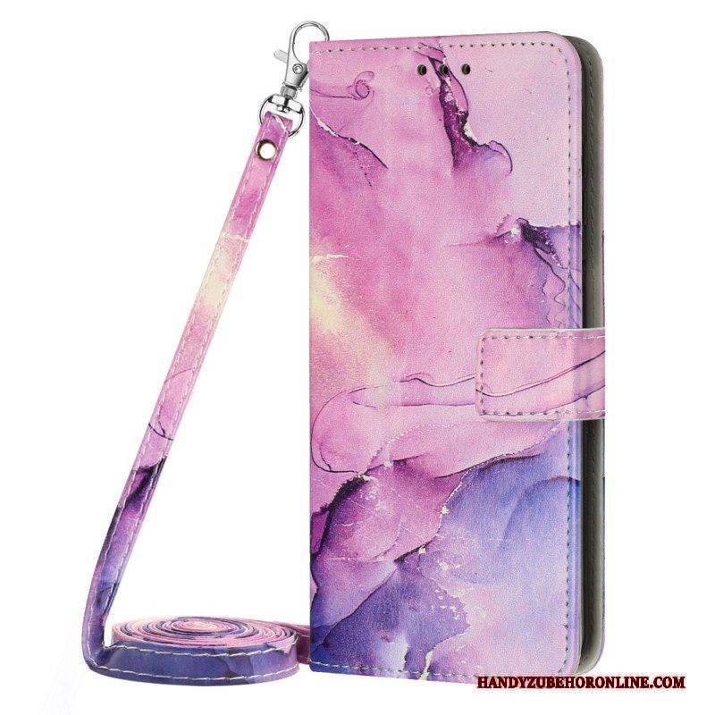 Flip Case Für iPhone 15 Pro Max Mit Schultergurt