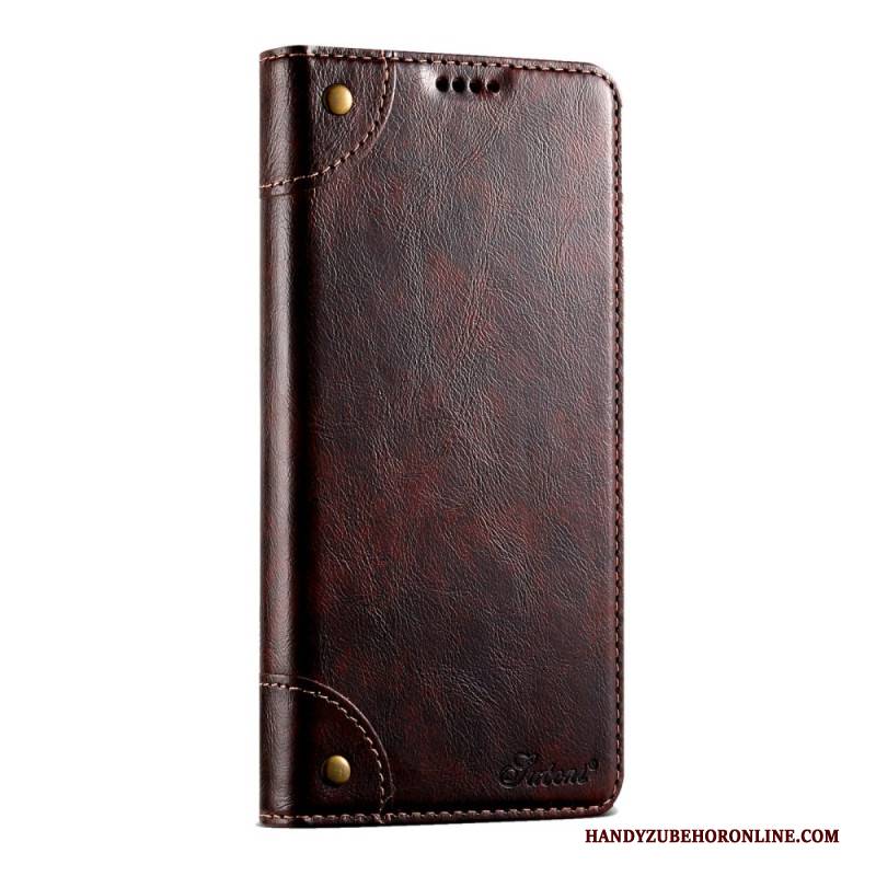 Flip Case Für iPhone 17 Pro Max Vintage Suteni