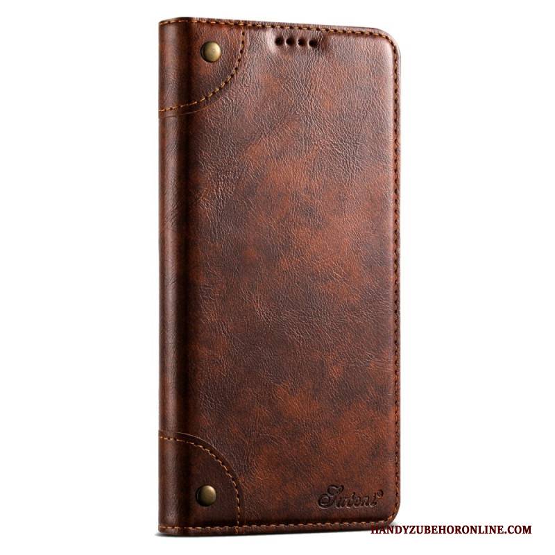 Flip Case Für iPhone 17 Pro Max Vintage Suteni