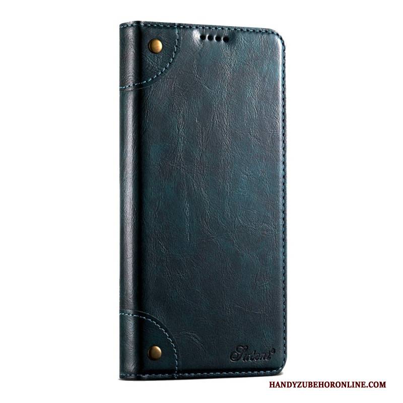 Flip Case Für iPhone 17 Pro Max Vintage Suteni