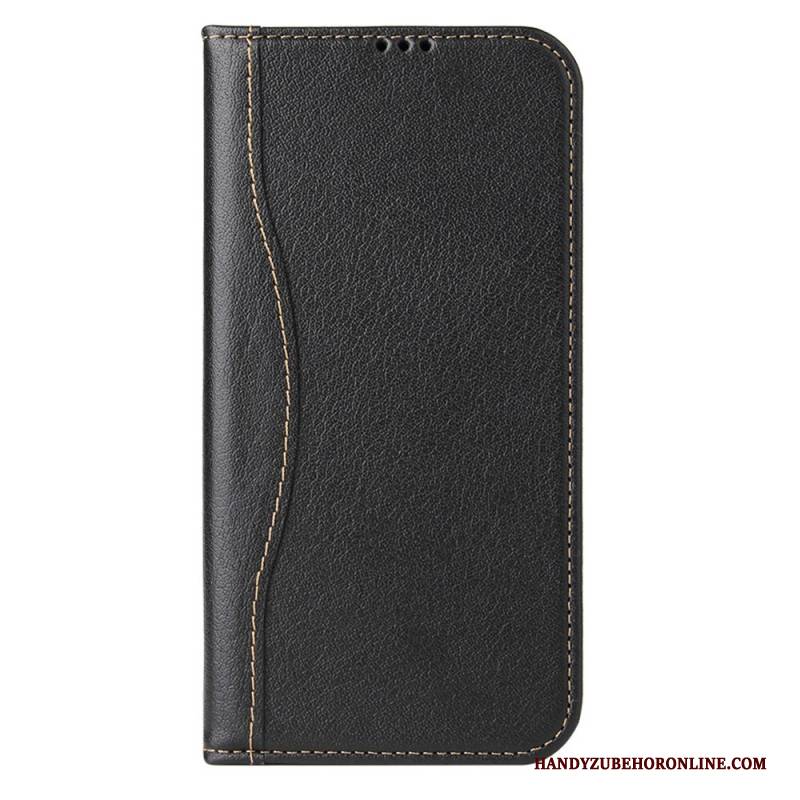 Flip Case Für iPhone 17 Pro Premium-lederdesign