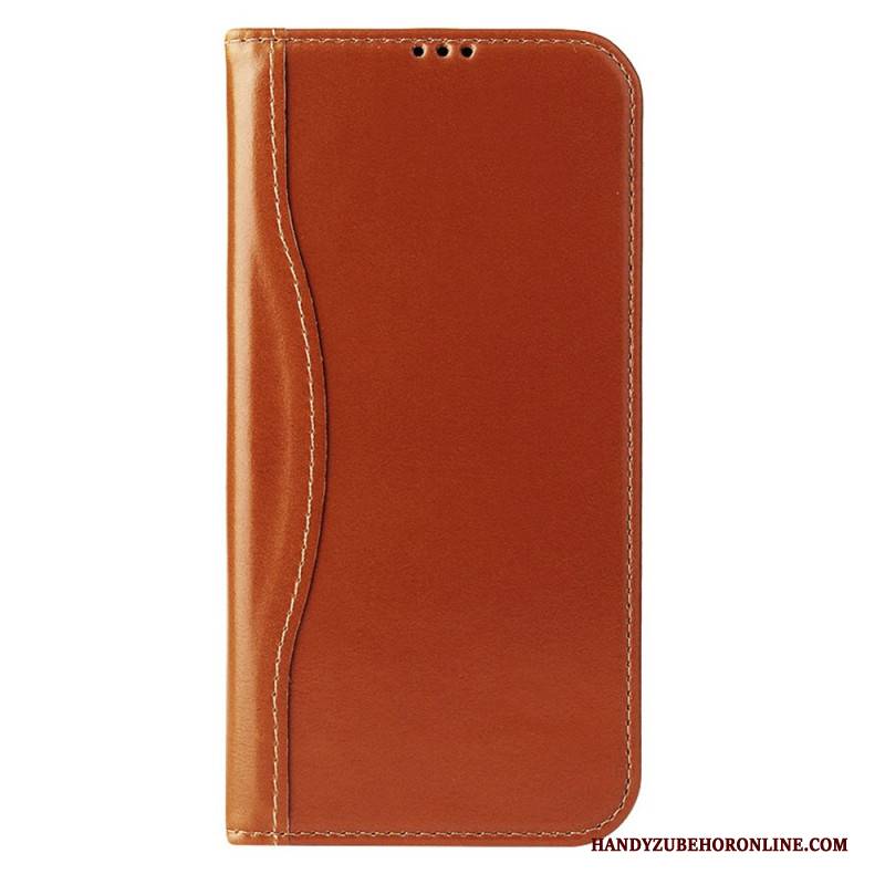 Flip Case Für iPhone 17 Pro Premium-lederdesign