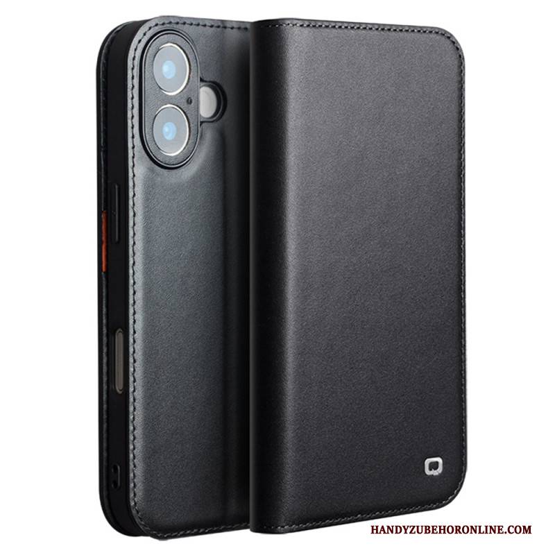 Flip Case Für iPhone 17 Qialino Leder