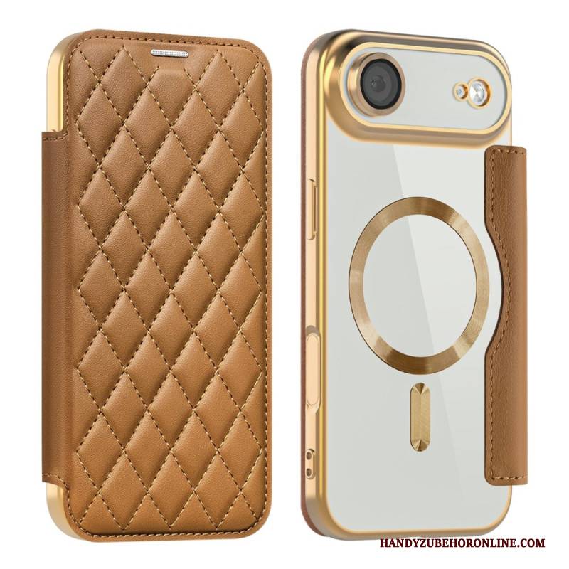 Flip Case Für iPhone Air Magsafe-kompatibel Gesteppt