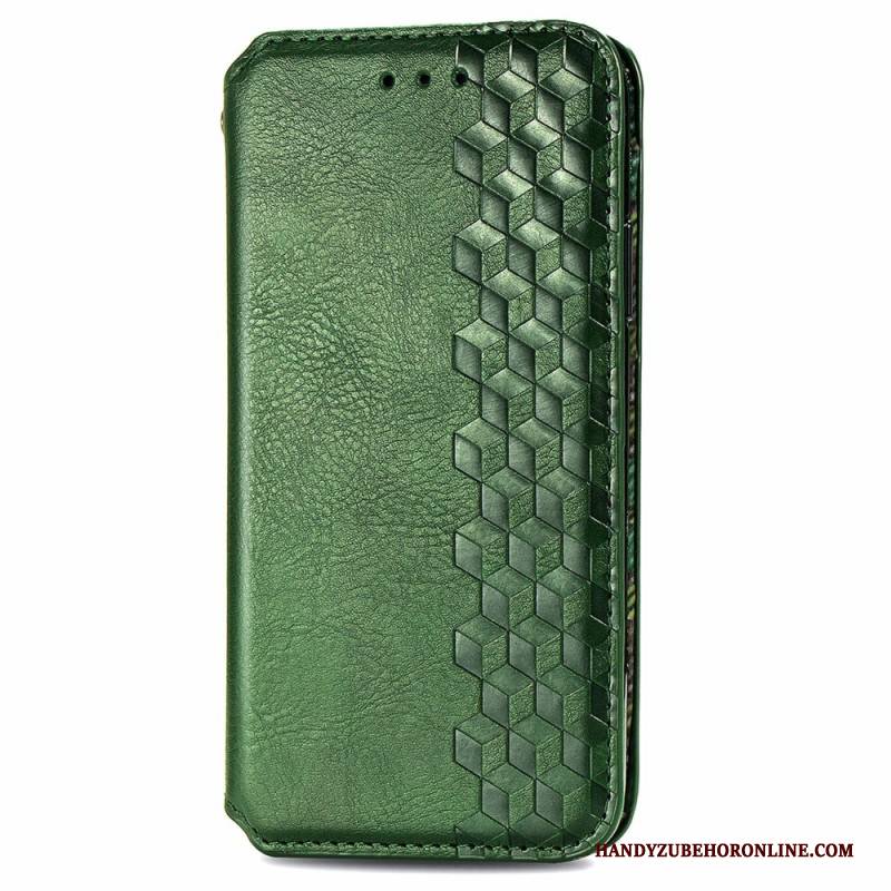 Flip Case Google Pixel 10 / 10 Pro Wildlederoptik-bordüre