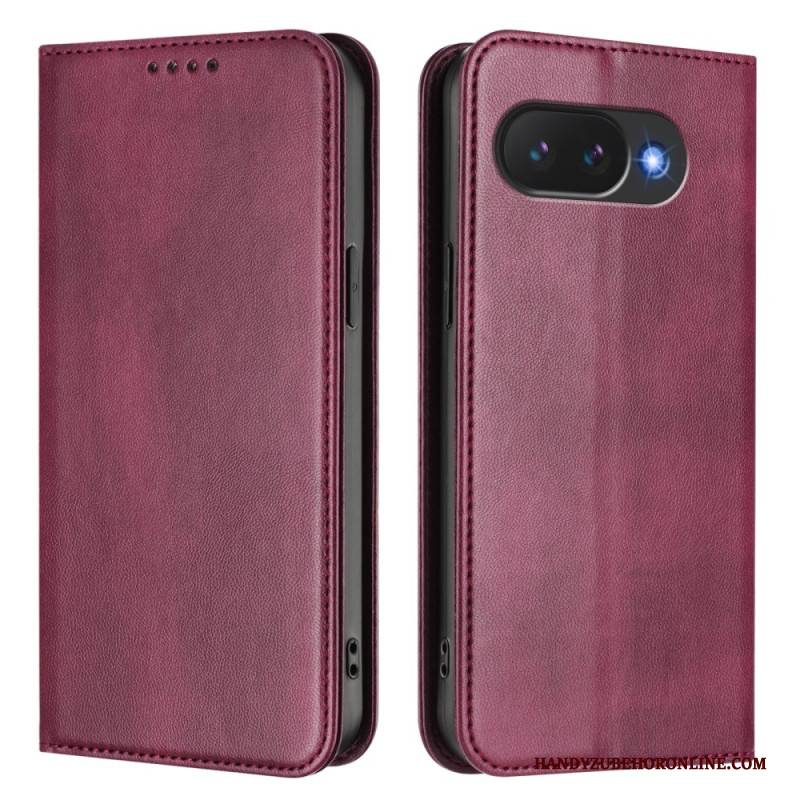 Flip Case Google Pixel 10a Rfid-schutz Und Retro-textur