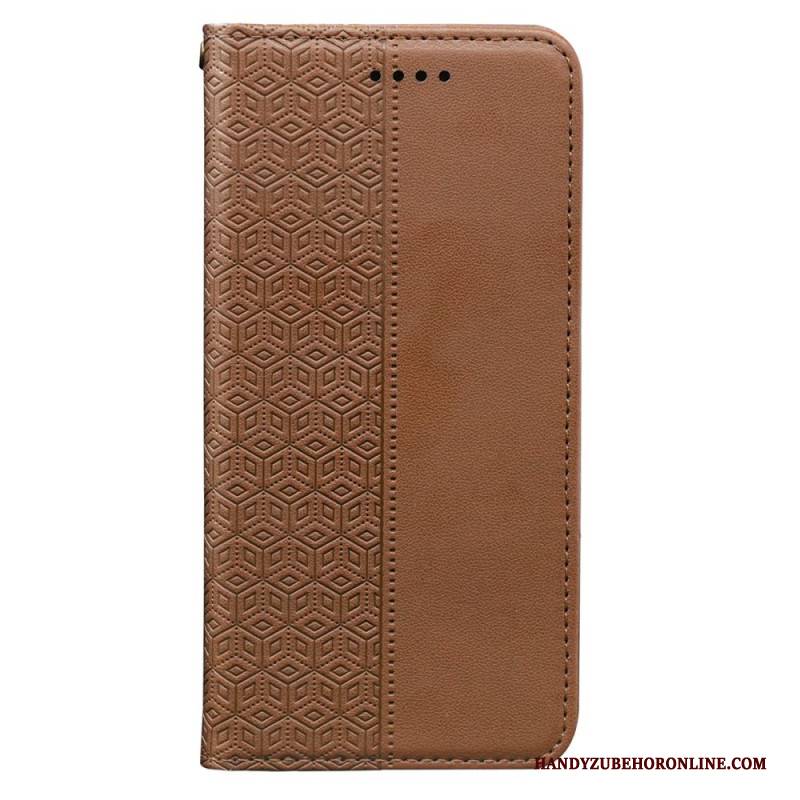 Flip Case Oneplus 13r Geldbörse Mit Riemen Und Karomuster