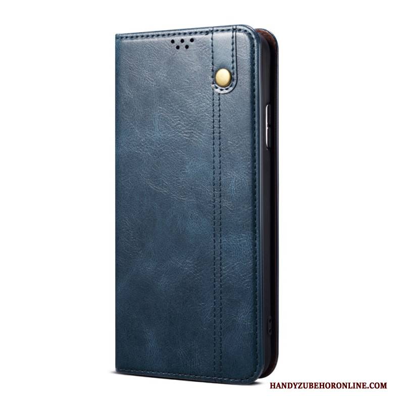 Flip Case Oneplus Nord 4 Gewachstes Kunstleder