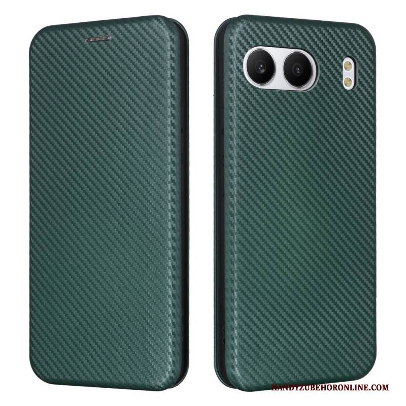 Flip Case Oneplus Nord 4 Handyhülle Carbon Faser